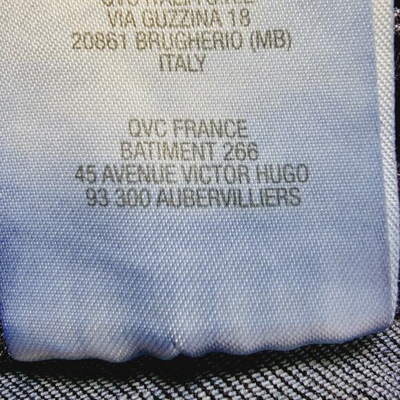 G.I.L.I Jeans Tuxedo Stripe Skinny Stretch Jegging Jeans - Size 16 - Picture 8 of 8